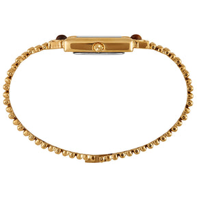 Relógio Feminino Mondaine Dourado Quadrado Metal Chic