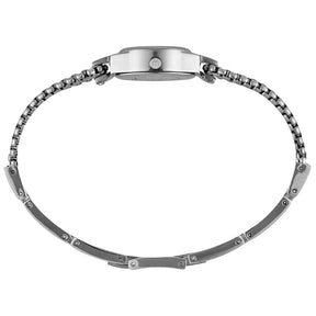 Relógio Feminino Mondaine Prata Aço Redondo Delicado